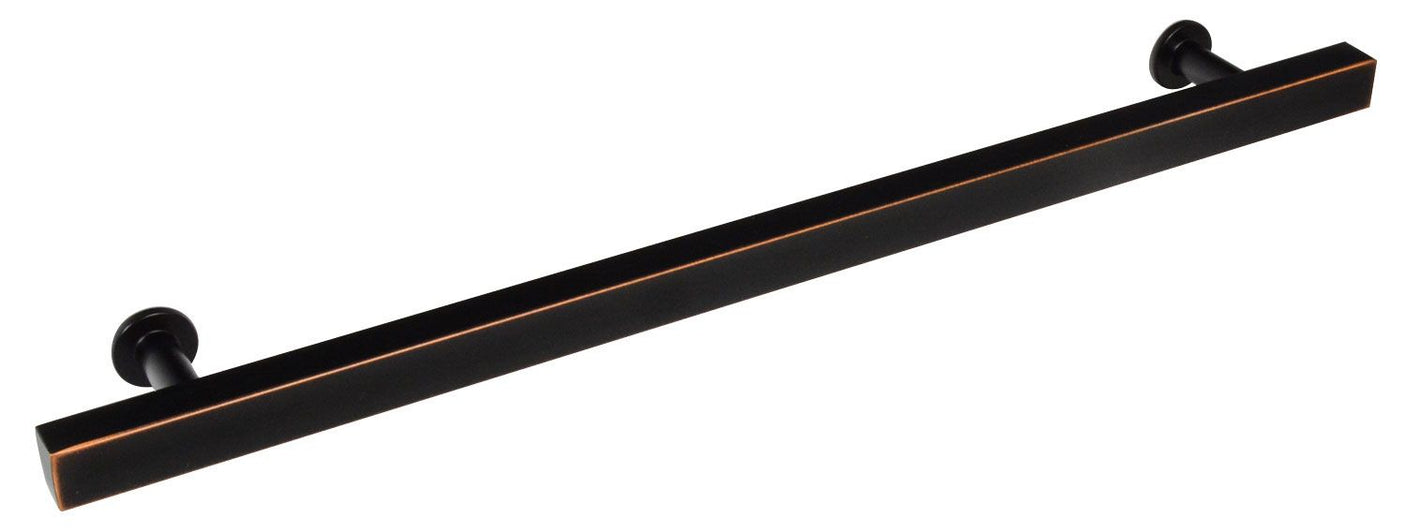 T-Bar European Oil Rubbed Bronze Drawer Pulls - Forge Hardware Studio