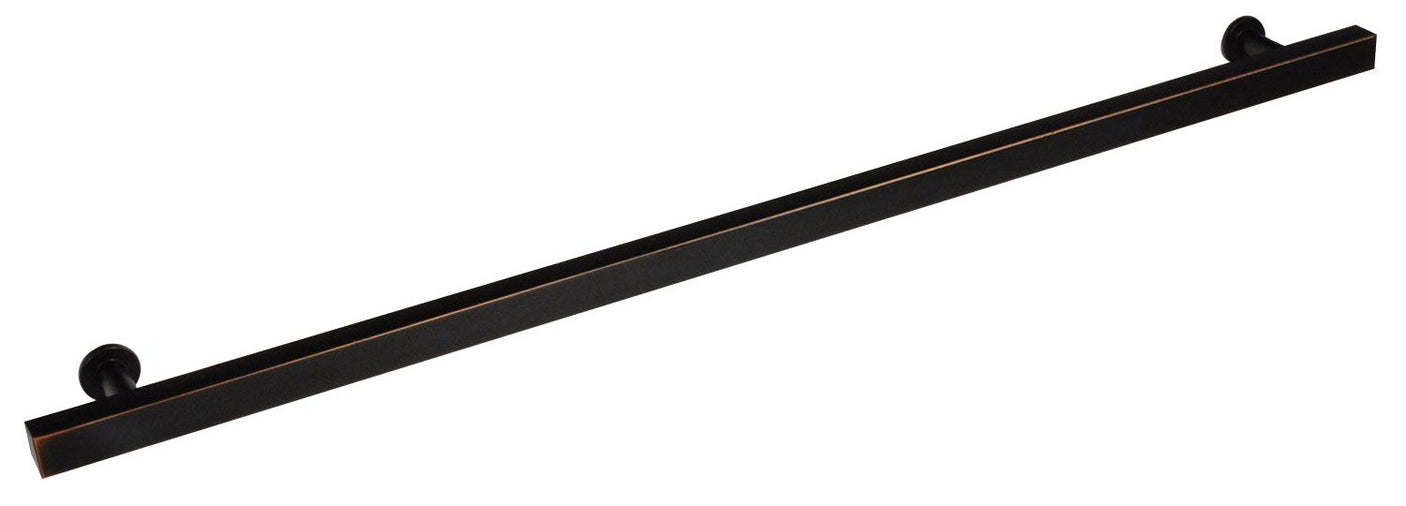 T-Bar European Oil Rubbed Bronze Drawer Pulls - Forge Hardware Studio