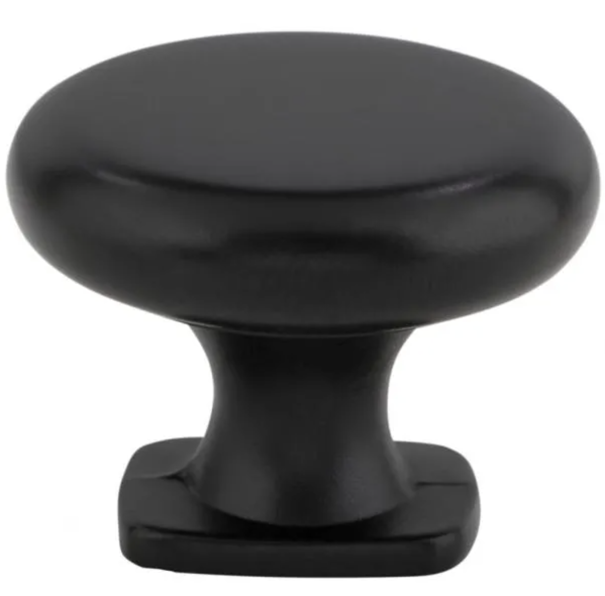 Matte Black “Foundry” Drawer Pulls and Cabinet Knob - Cabinet Hardware - Forge Hardware Studio