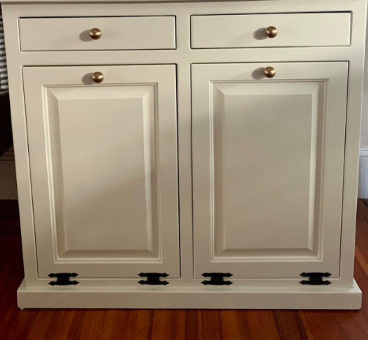 Champagne Bronze “Kira” Cabinet Ball Knob | Bronze Round Cabinet Knob - Forge Hardware Studio