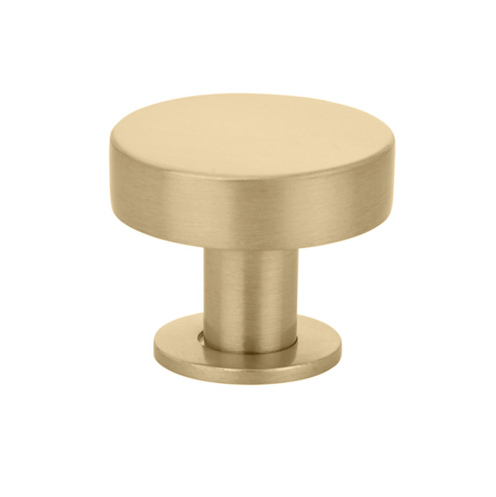 Hope Champagne Bronze Round Cabinet Knob - Forge Hardware Studio