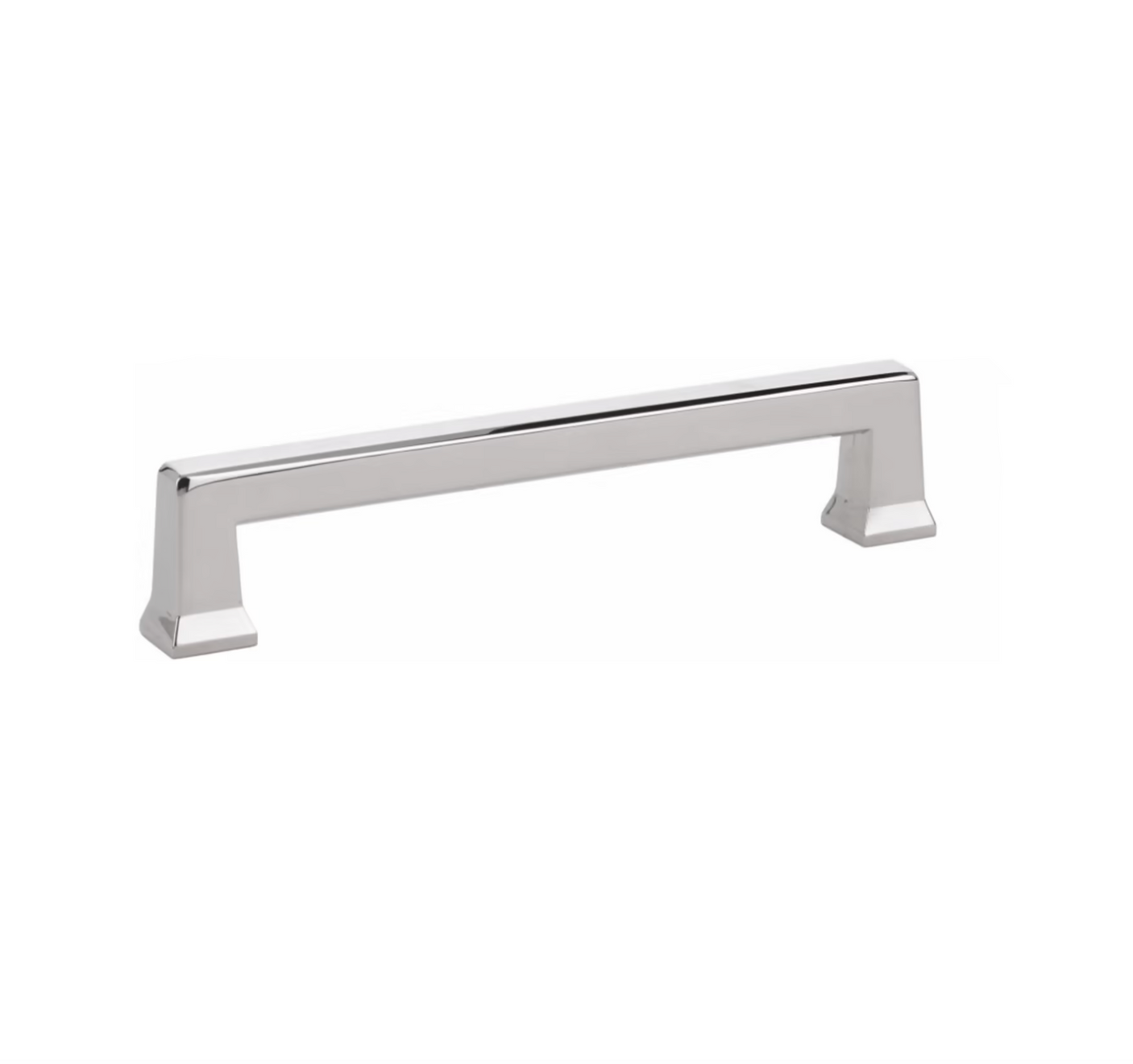 Polished Nickel "Deco" Cabinet Knobs and Drawer Pulls - Forge Hardware Studio