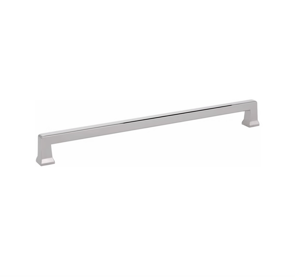 Polished Nickel "Deco" Cabinet Knobs and Drawer Pulls - Forge Hardware Studio