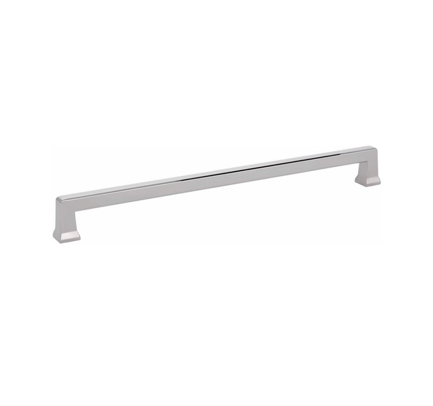 Polished Nickel "Deco" Cabinet Knobs and Drawer Pulls - Forge Hardware Studio