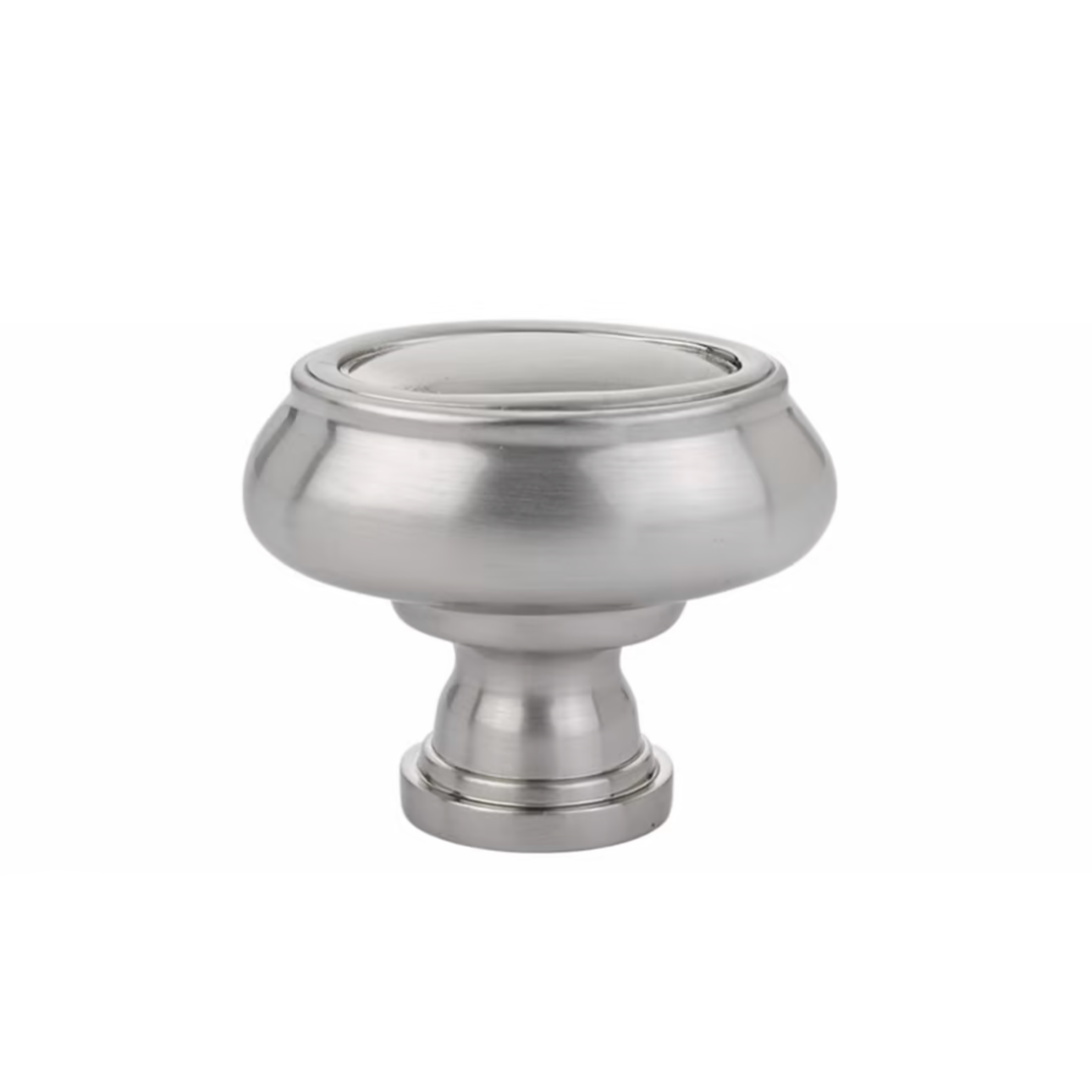 Satin Nickel "Glow" Cabinet Knobs and Drawer Pulls - Forge Hardware Studio