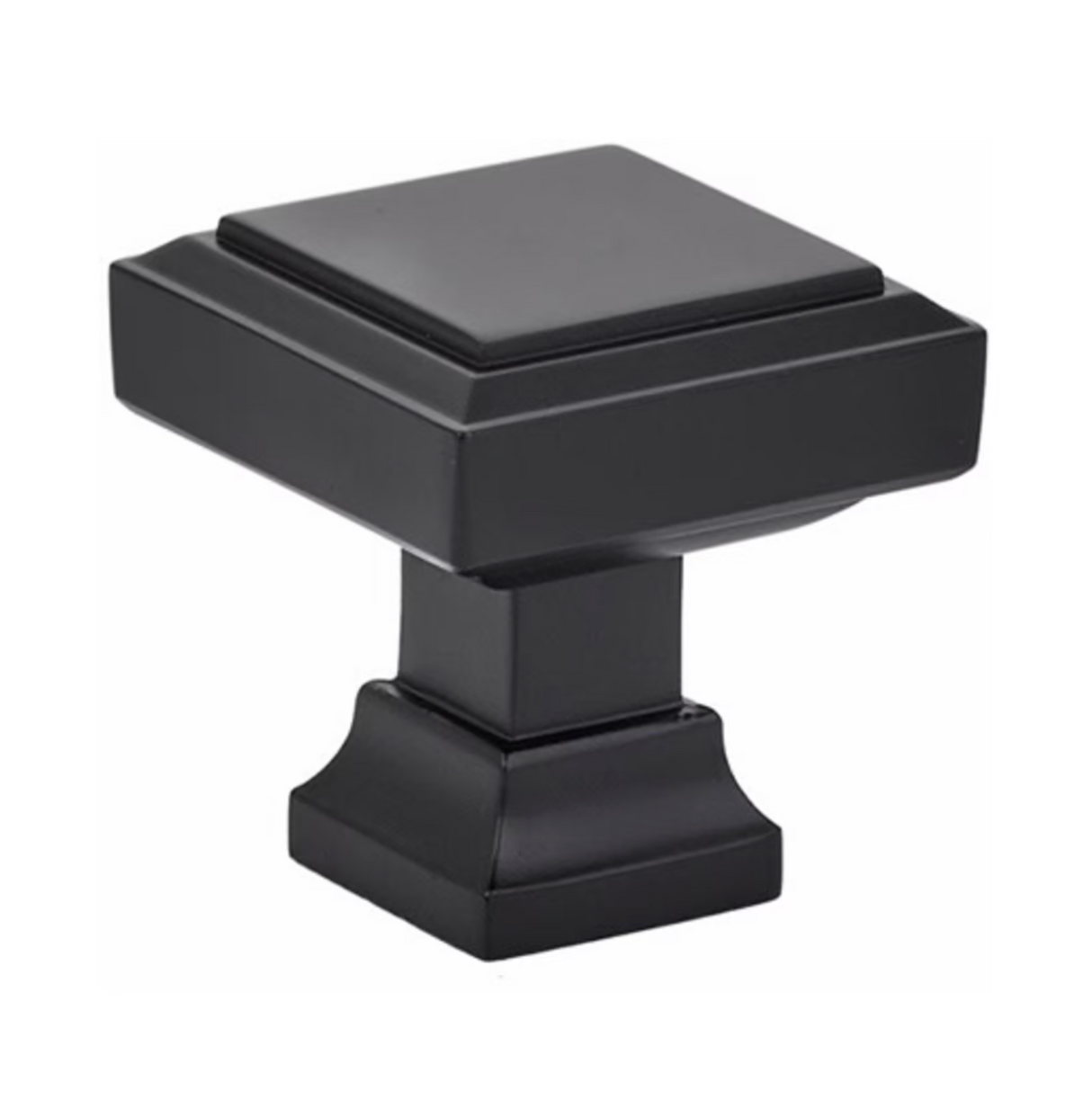 Matte Black "Glow" Cabinet Knobs and Drawer Pulls - Forge Hardware Studio