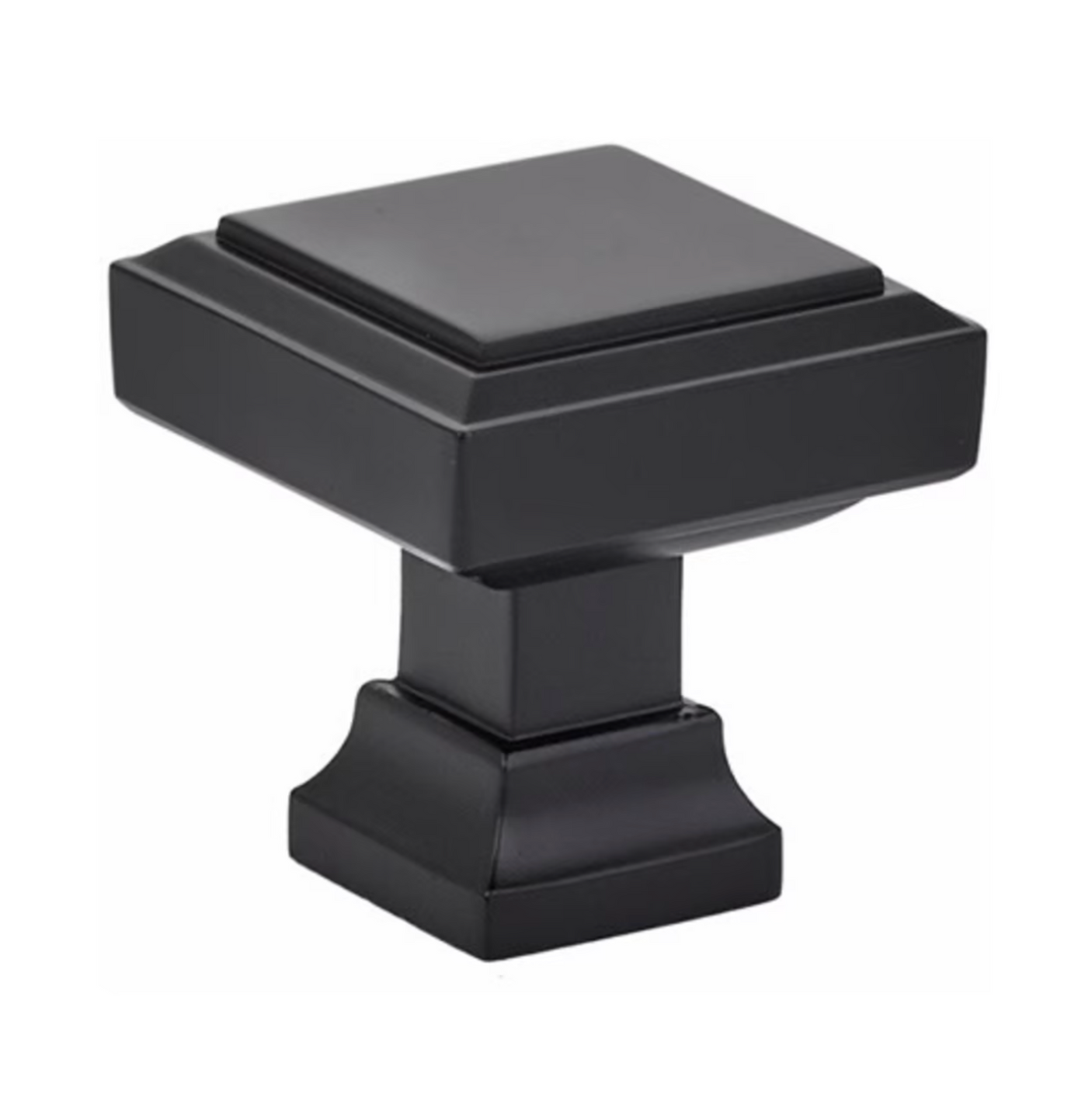 Matte Black "Glow" Cabinet Knobs and Drawer Pulls - Forge Hardware Studio