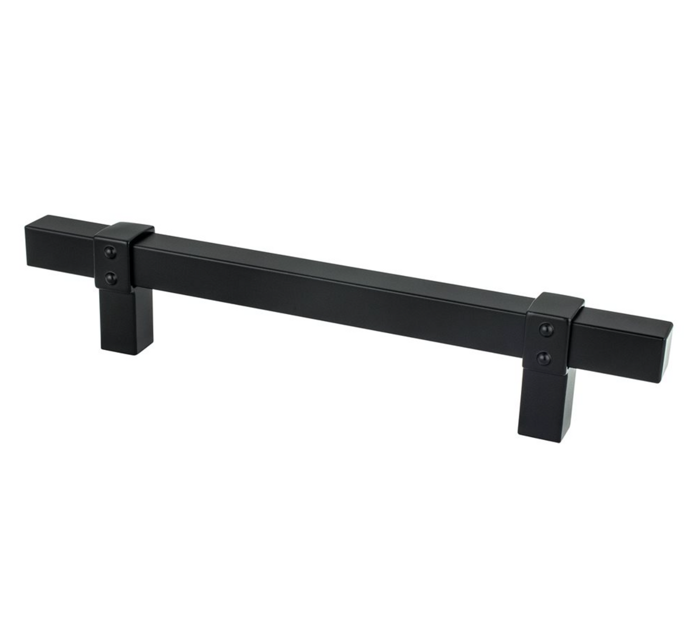 Matte Black "Rio" T-Bar Cabinet Knob and Drawer Pulls - Forge Hardware Studio