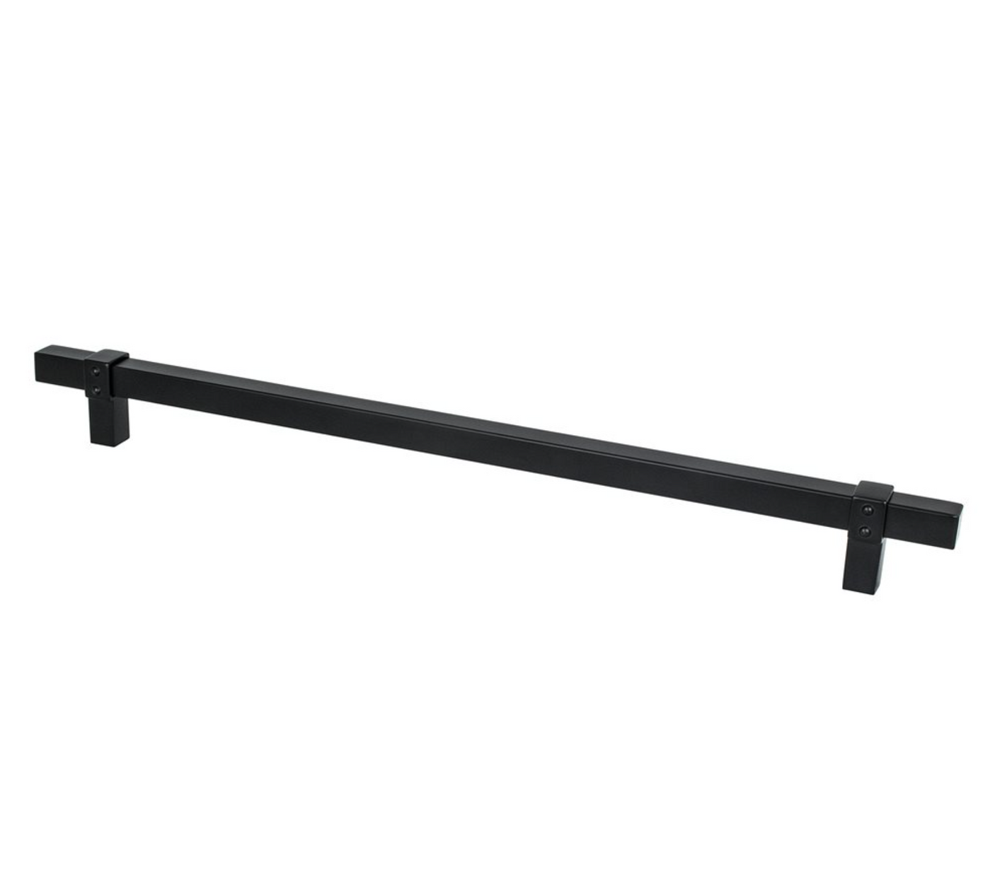 Matte Black "Rio" T-Bar Cabinet Knob and Drawer Pulls - Forge Hardware Studio