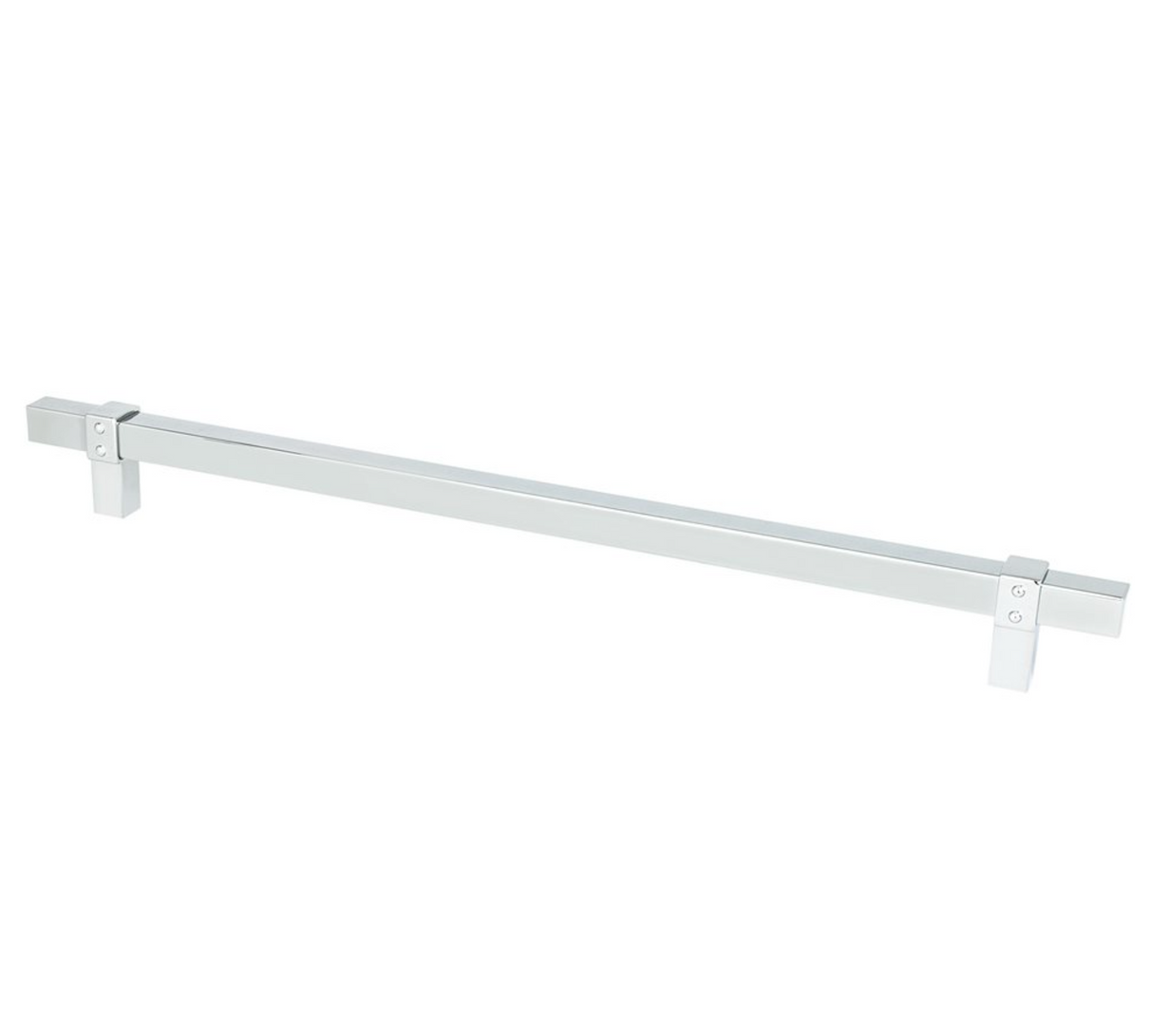 Polished Chrome "Rio" T-Bar Cabinet Knob and Drawer Pulls - Forge Hardware Studio