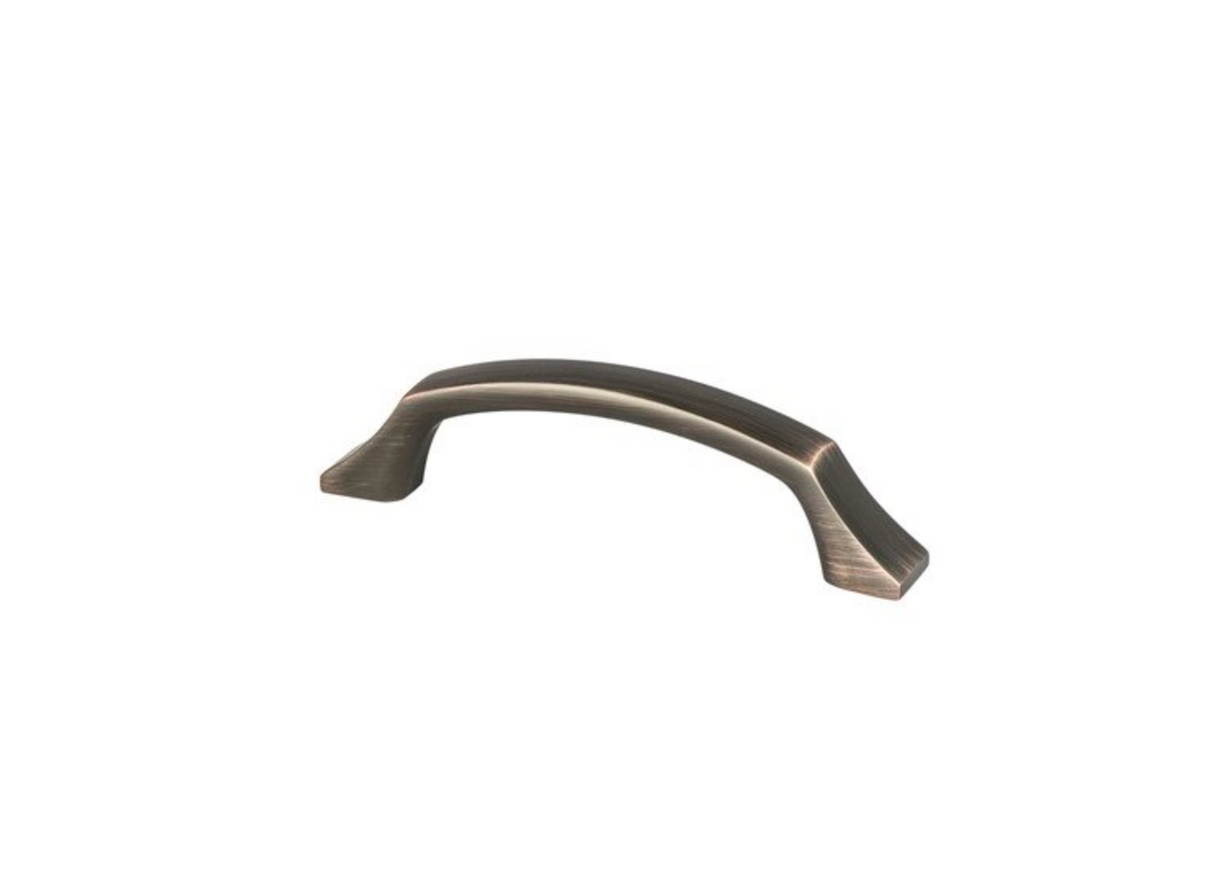 Kelly No.3 Cabinet Knobs and Drawer Pulls in Dark Brushed Bronze - Forge Hardware Studio