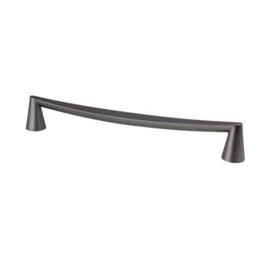 Ash Gray "Core" Drawer Pulls and Cabinet Knob - Forge Hardware Studio