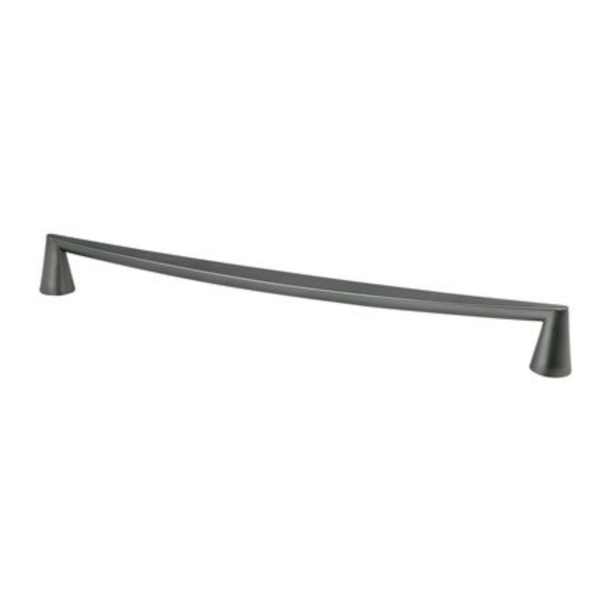 Ash Gray "Core" Drawer Pulls and Cabinet Knob - Forge Hardware Studio