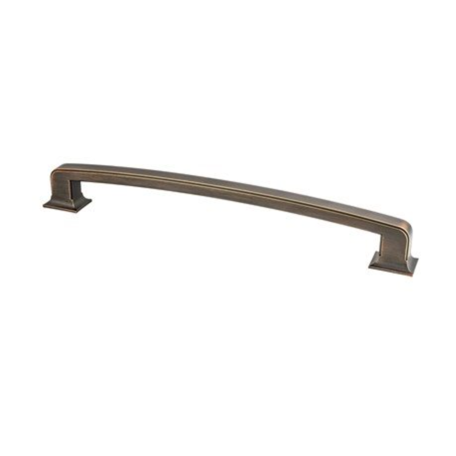 Dark Brushed Bronze "Liana" Drawer Pulls and Knobs for Cabinets and Furniture - Forge Hardware Studio