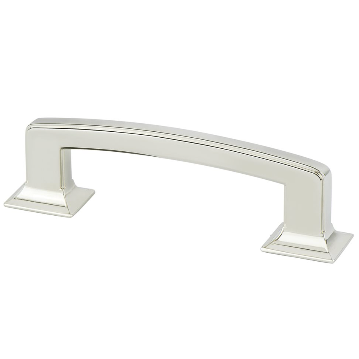 Polished Nickel "Liana"Cabinet Knobs and Drawer Pulls - Forge Hardware Studio