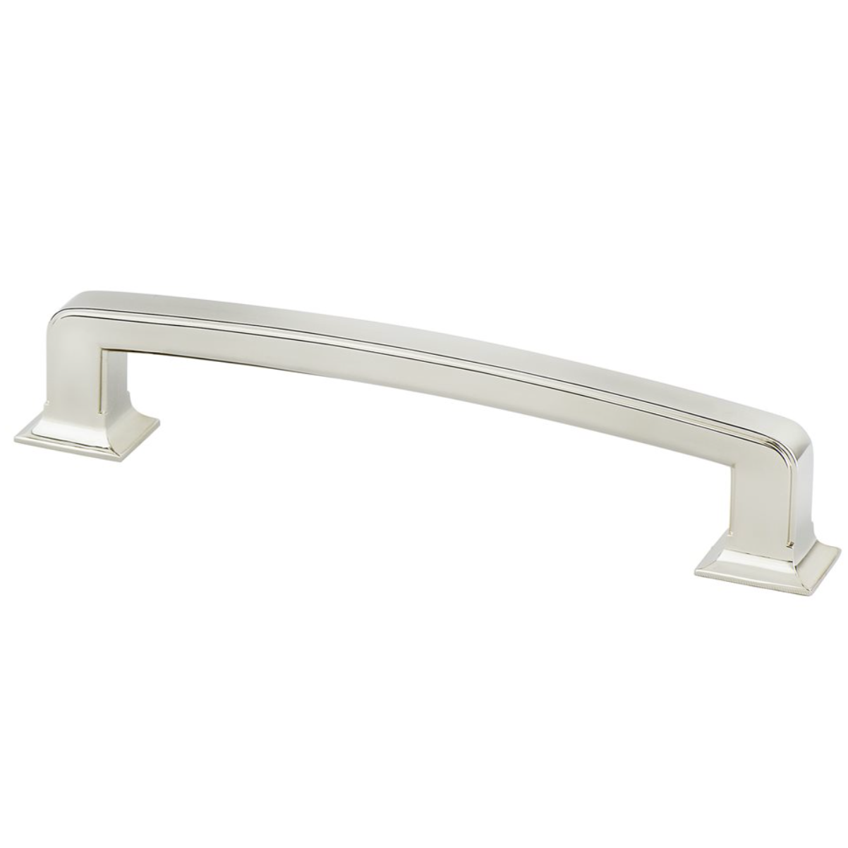 Polished Nickel "Liana"Cabinet Knobs and Drawer Pulls - Forge Hardware Studio