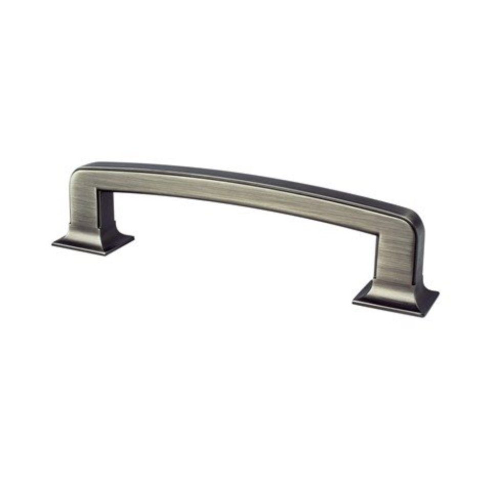 Brushed Dark Gray "Liana" Drawer Pulls and Knobs for Cabinets and Furniture - Forge Hardware Studio