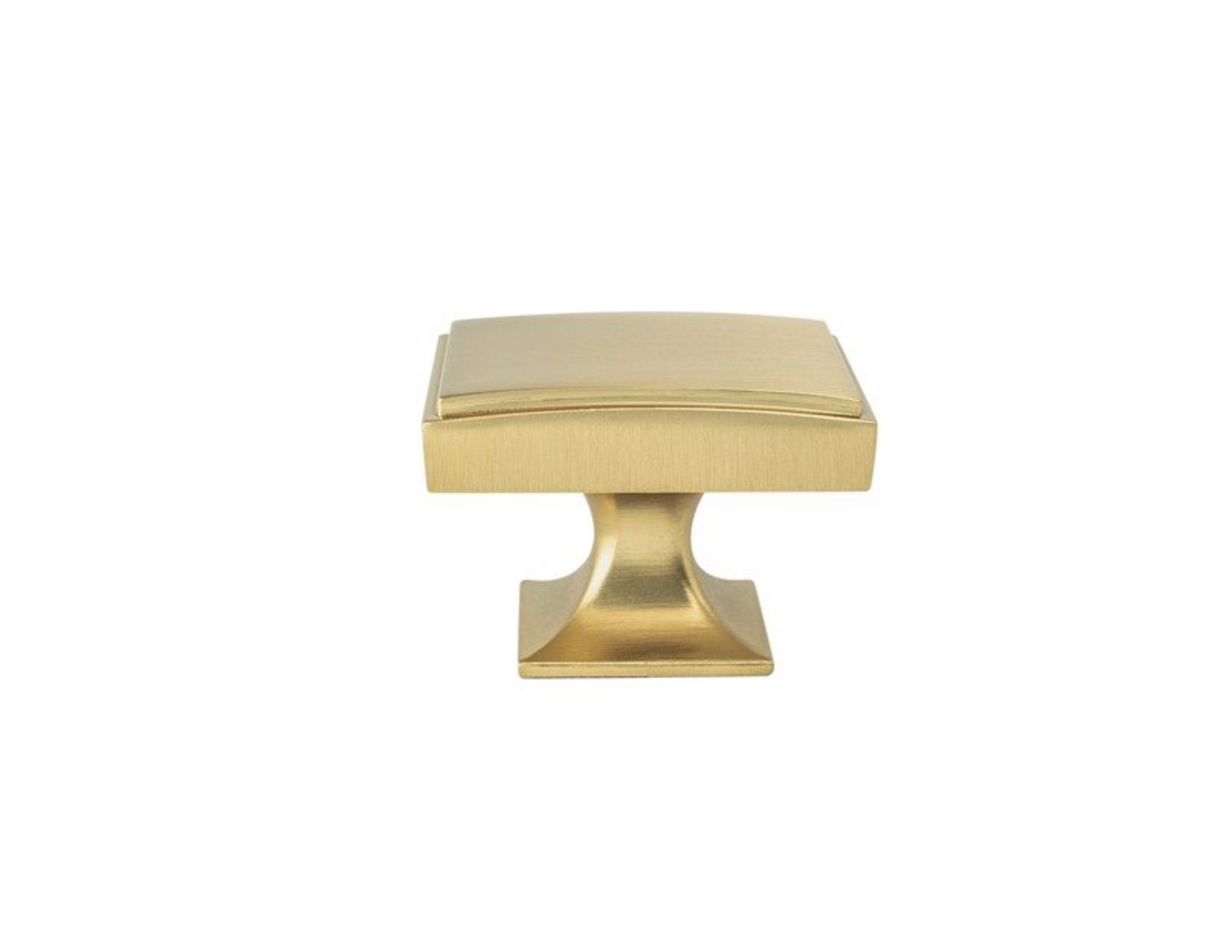 Champagne Bronze "Liana" Drawer Pulls and Knobs for Cabinets and Furniture - Forge Hardware Studio