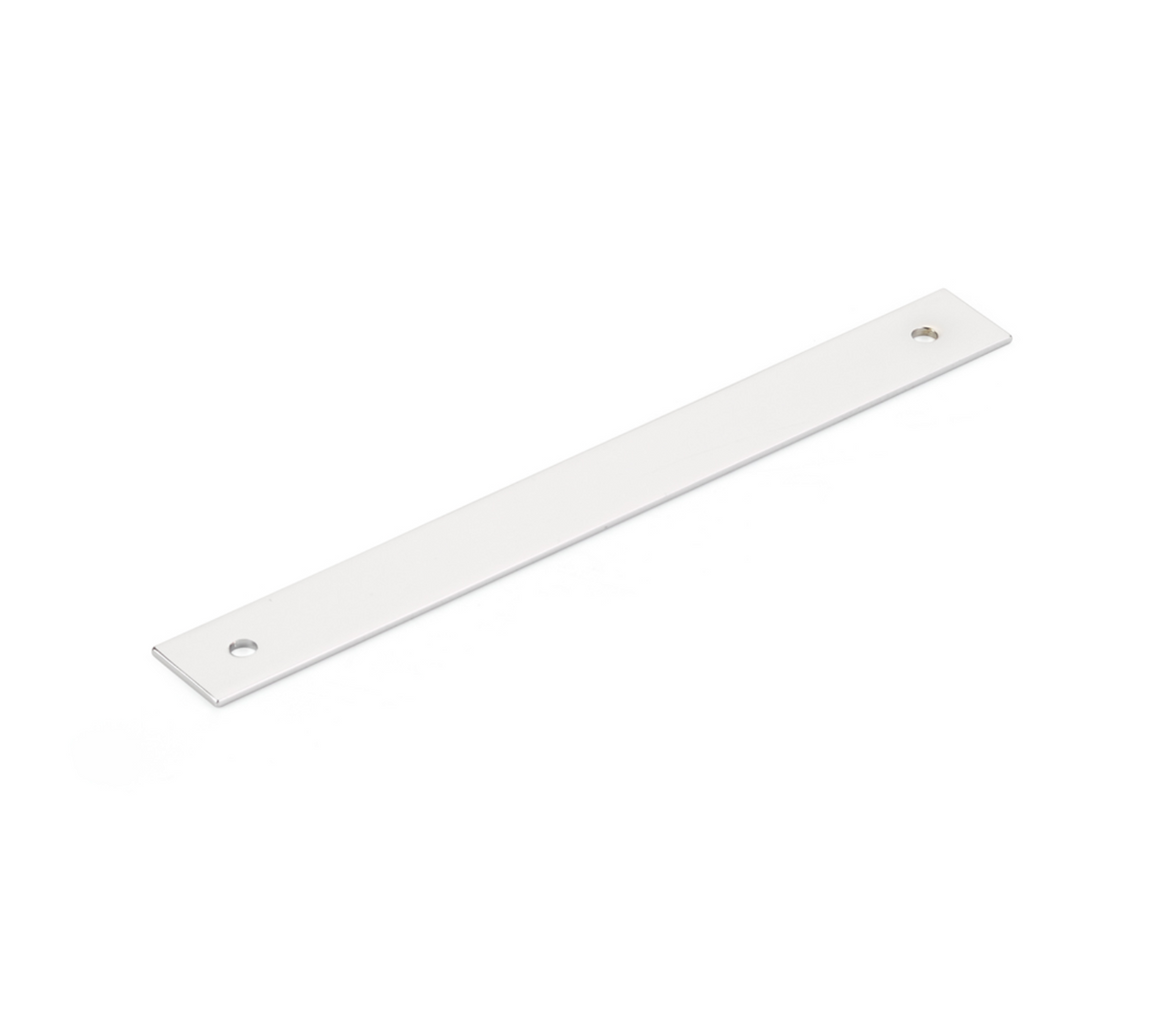 Polished Chrome "Maison" Drawer Pull Backplates - Forge Hardware Studio