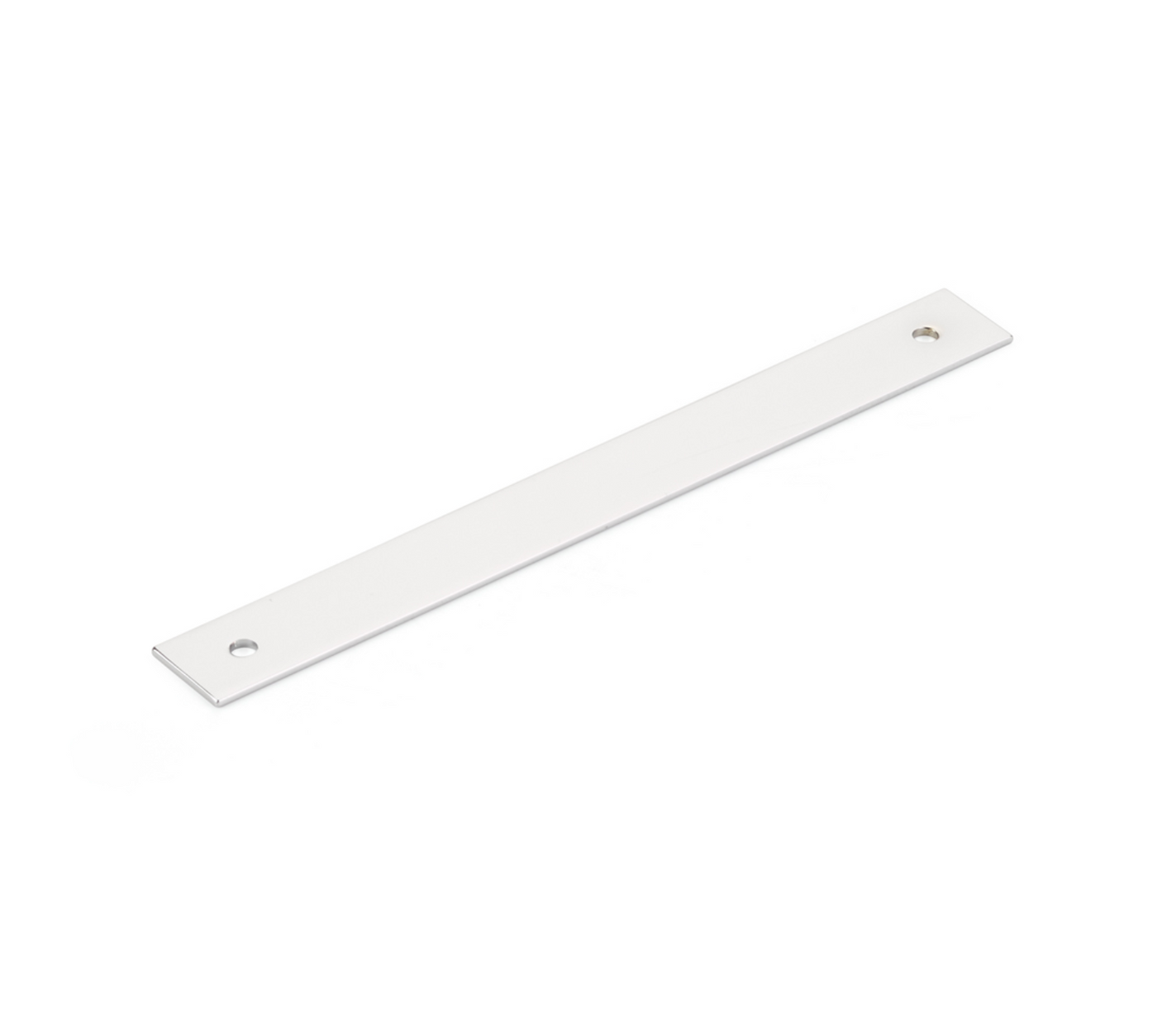 Polished Chrome "Maison" Drawer Pull Backplates - Forge Hardware Studio