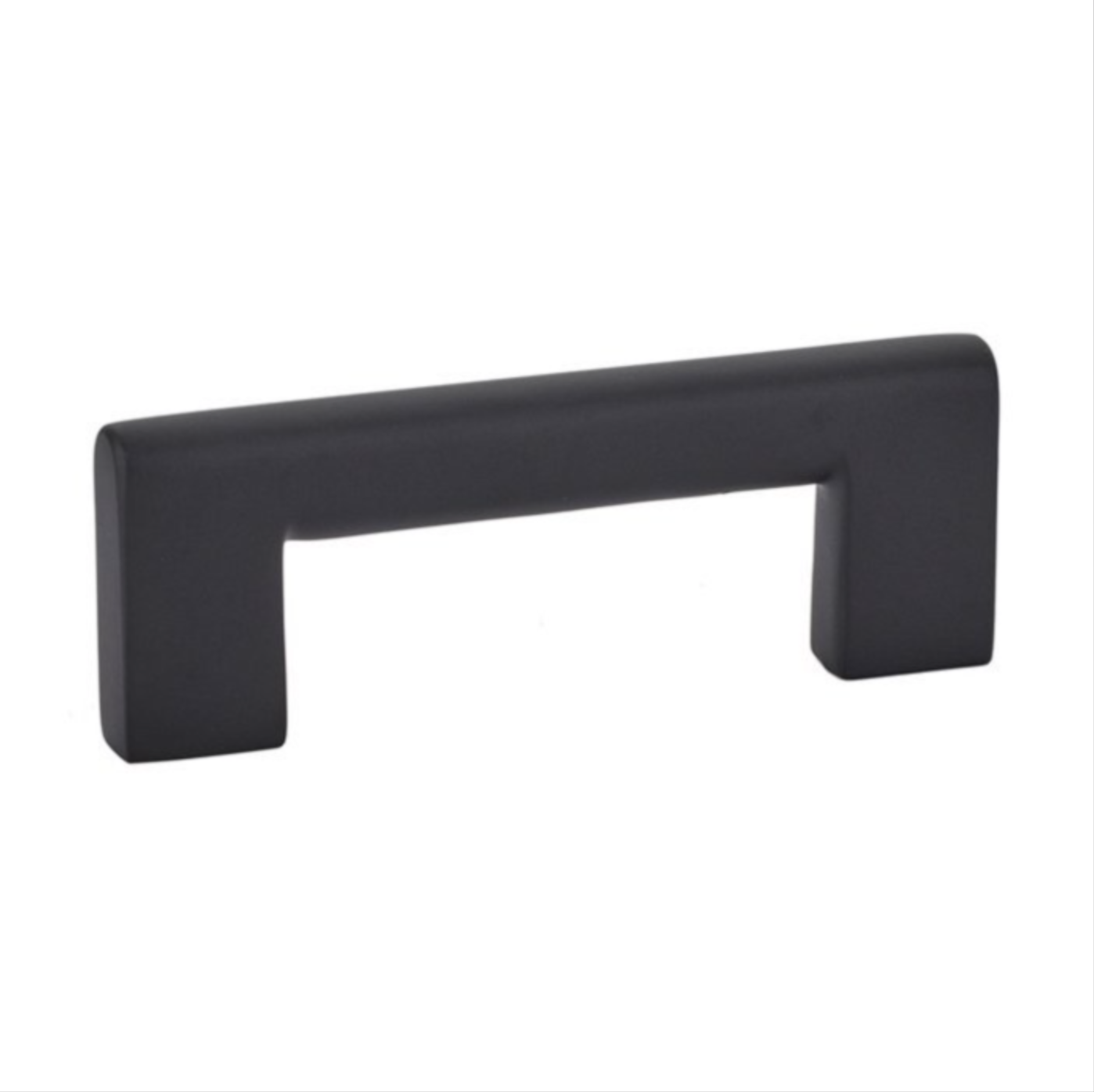 Black "Luxe" Drawer Handles and Cabinet Knobs - Brass Cabinet Hardware