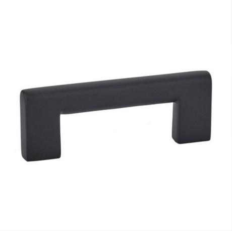 Black "Luxe" Drawer Handles and Cabinet Knobs - Brass Cabinet Hardware