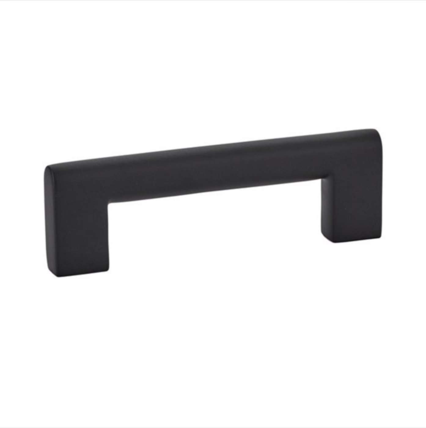 Black "Luxe" Drawer Handles and Cabinet Knobs - Brass Cabinet Hardware