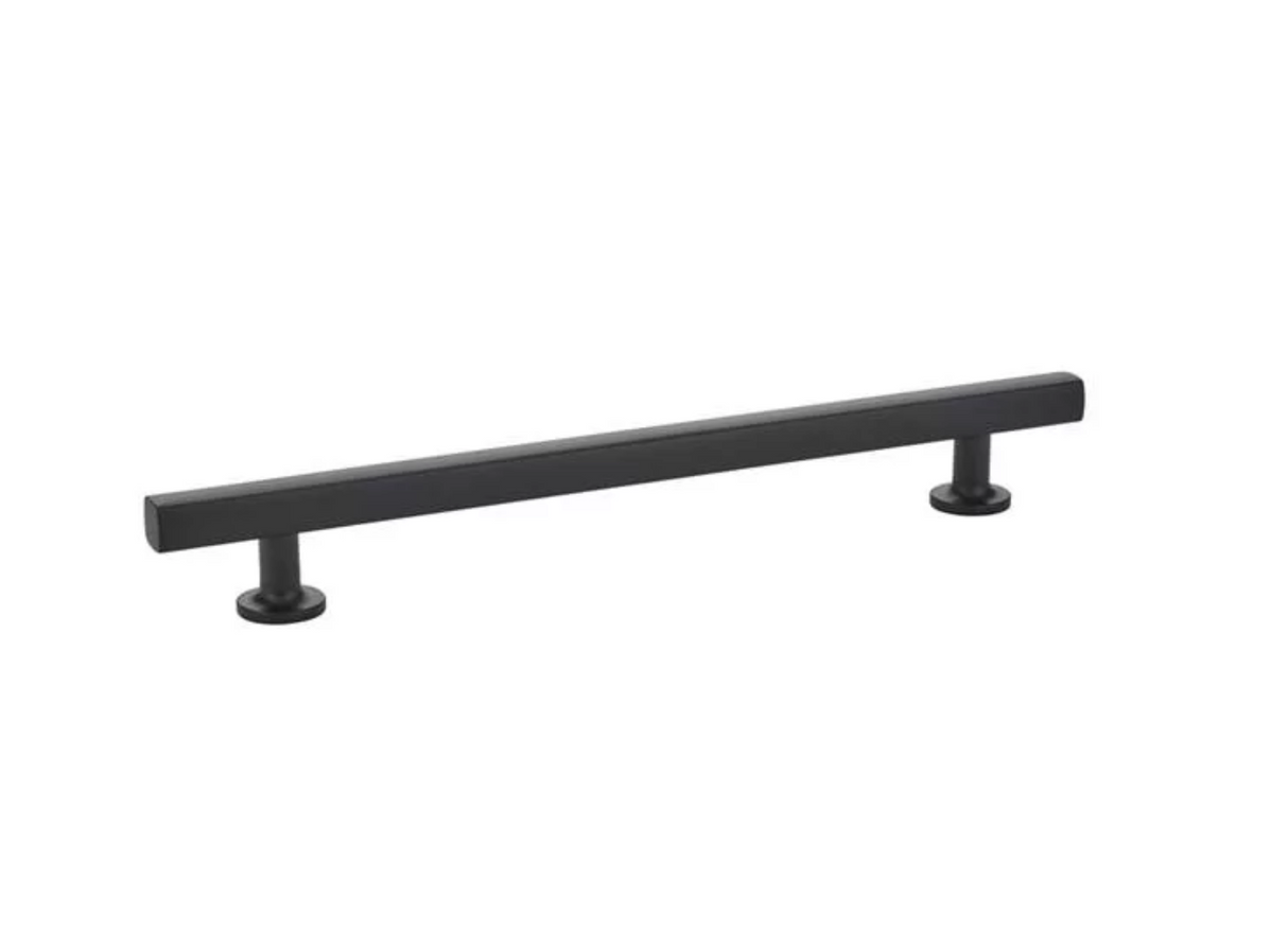 Freestone T-Bar Drawer Pulls in Matte Black - Brass Cabinet Hardware