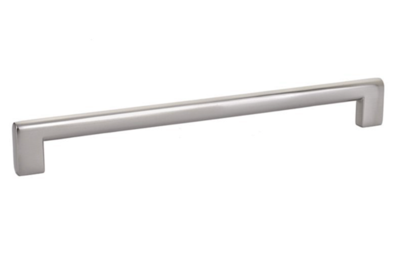 Luxe Satin Nickel Cabinet Drawer Pulls - Brass Cabinet Hardware