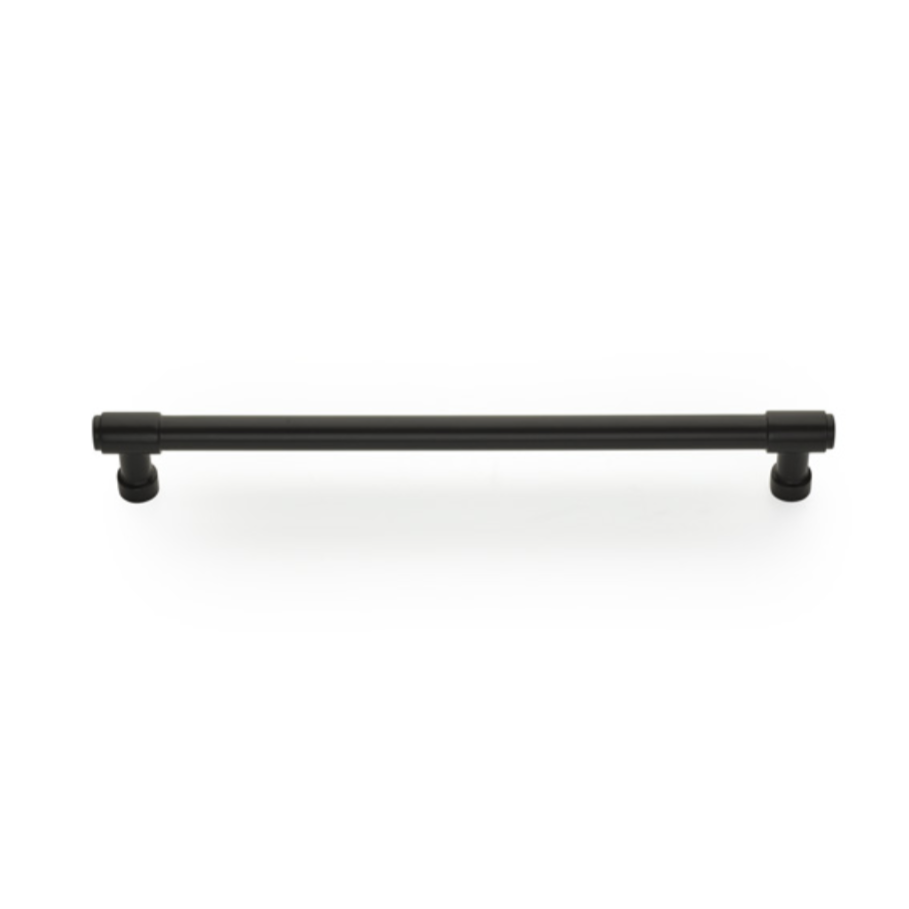 Flat Black "Industry" Cabinet Knobs and Drawer Pulls - Forge Hardware Studio