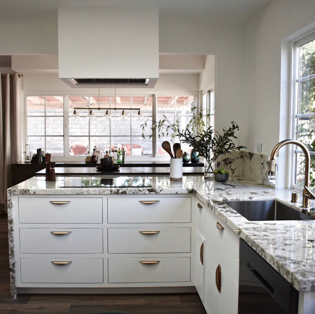 Luna Cabinet Knobs-Champagne Bronze Drawer Pull - Cabinet Handle - Brass Cabinet Hardware