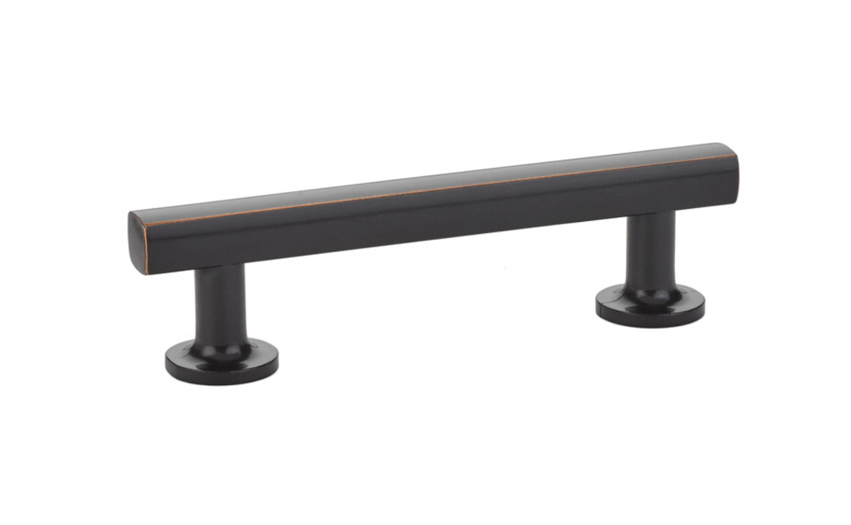 Urban Modern T-Bar Drawer Pulls in Oil Rubbed Bronze - Forge Hardware Studio