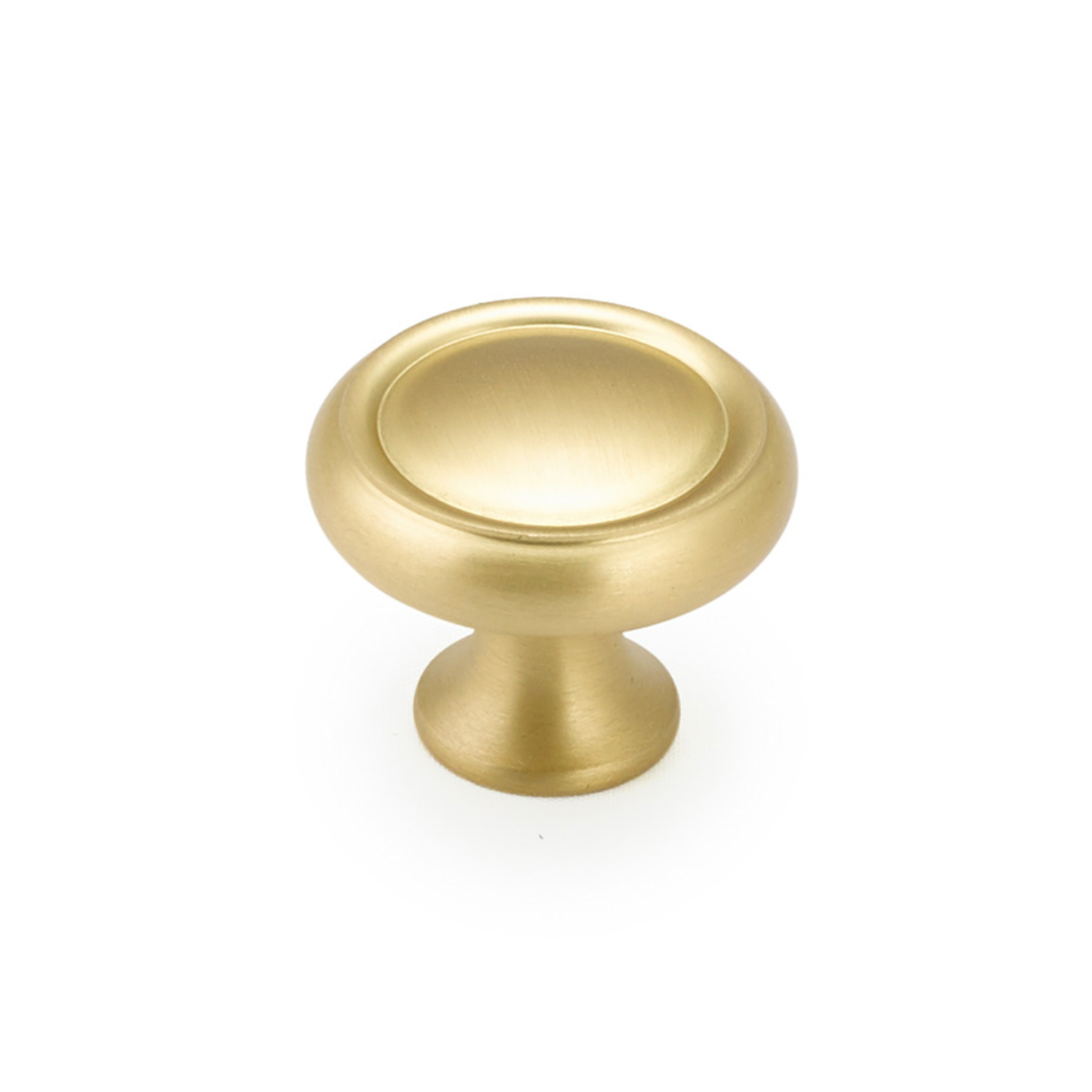 Satin Brass Drawer Pulls "Leah" Handles and Cup Pulls - Forge Hardware Studio