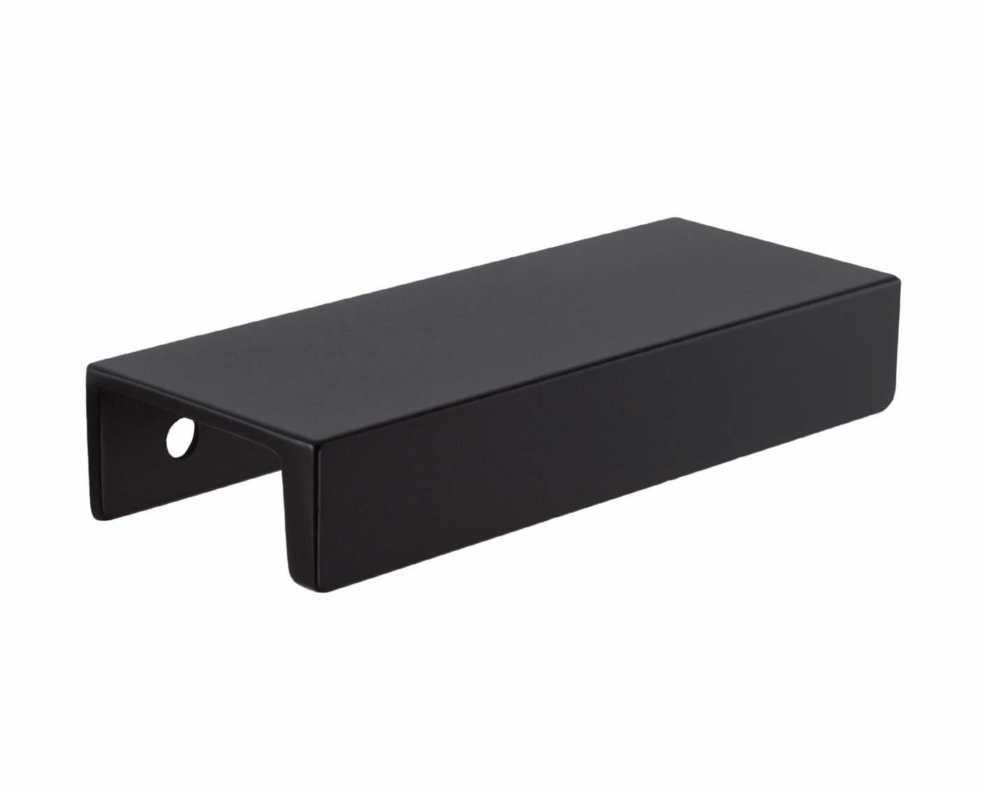 Matte Black Edge "Summer" Tab Drawer Pulls - Forge Hardware Studio