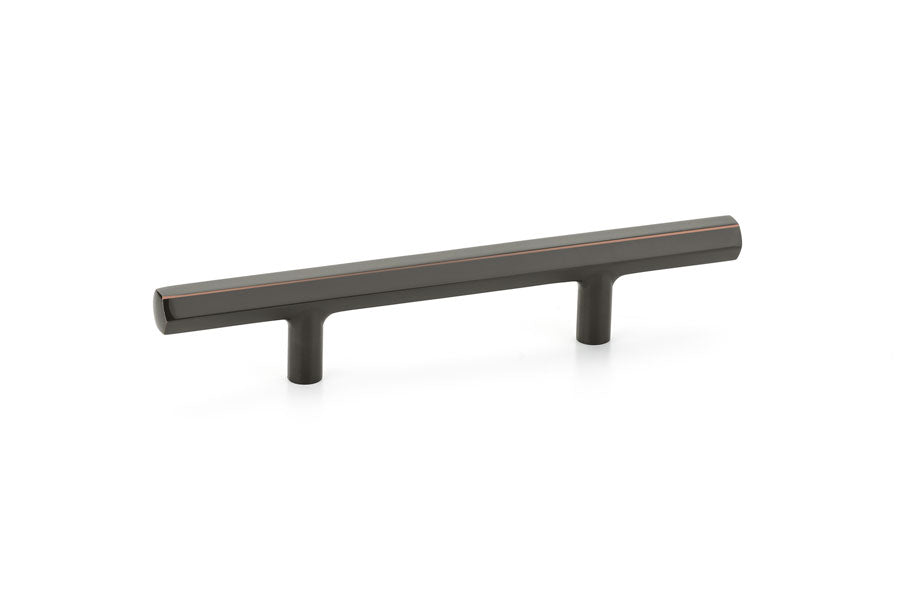 Geometric Oil Rubbed Bronze "Geo" Cabinet Knobs and Drawer Pulls - Forge Hardware Studio