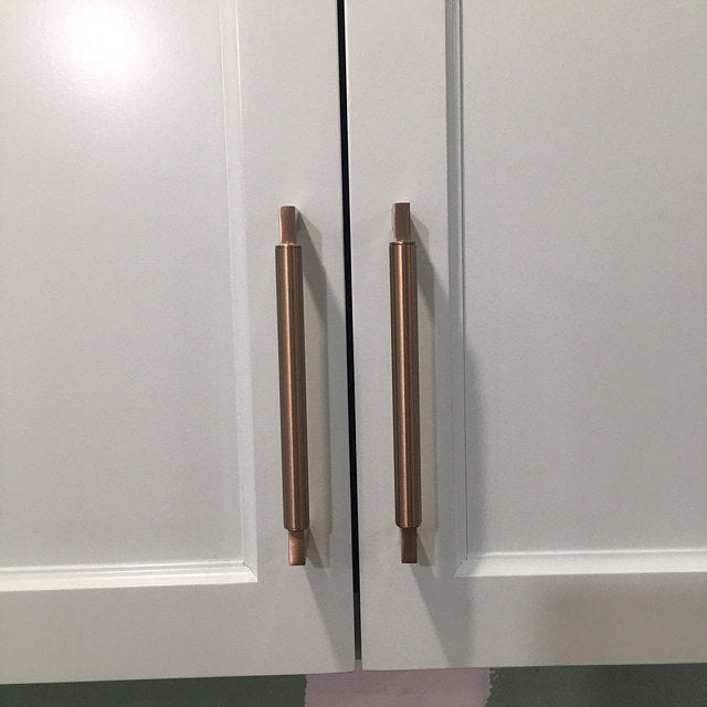 Champagne Bronze "Paris" Drawer Pulls and Knob - Forge Hardware Studio