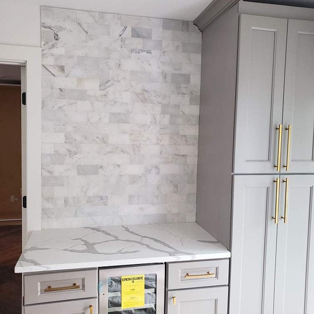 Lew's Hardware Bar Series Brass Cabinet Handles - Forge Hardware Studio