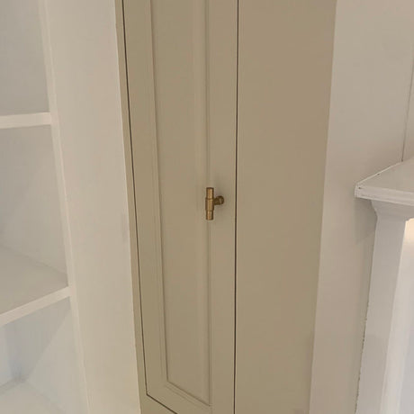 Champagne Bronze "Industry" Cabinet Knobs and Drawer Pulls - Forge Hardware Studio