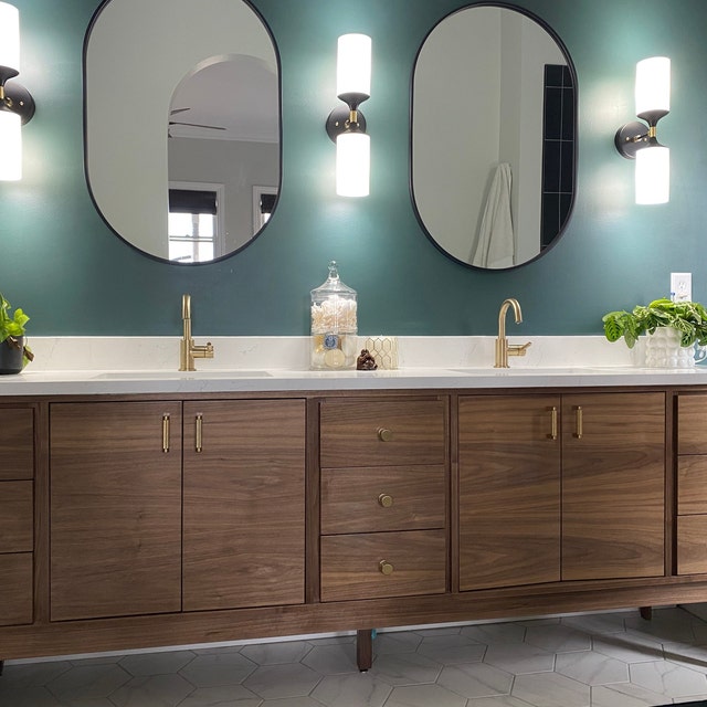 Champagne Bronze Knurled "Tessa" Cabinet Knobs and Drawer Pulls - Forge Hardware Studio