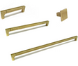Lora Aged Brass Drawer and Appliance Pulls - Forge Hardware Studio