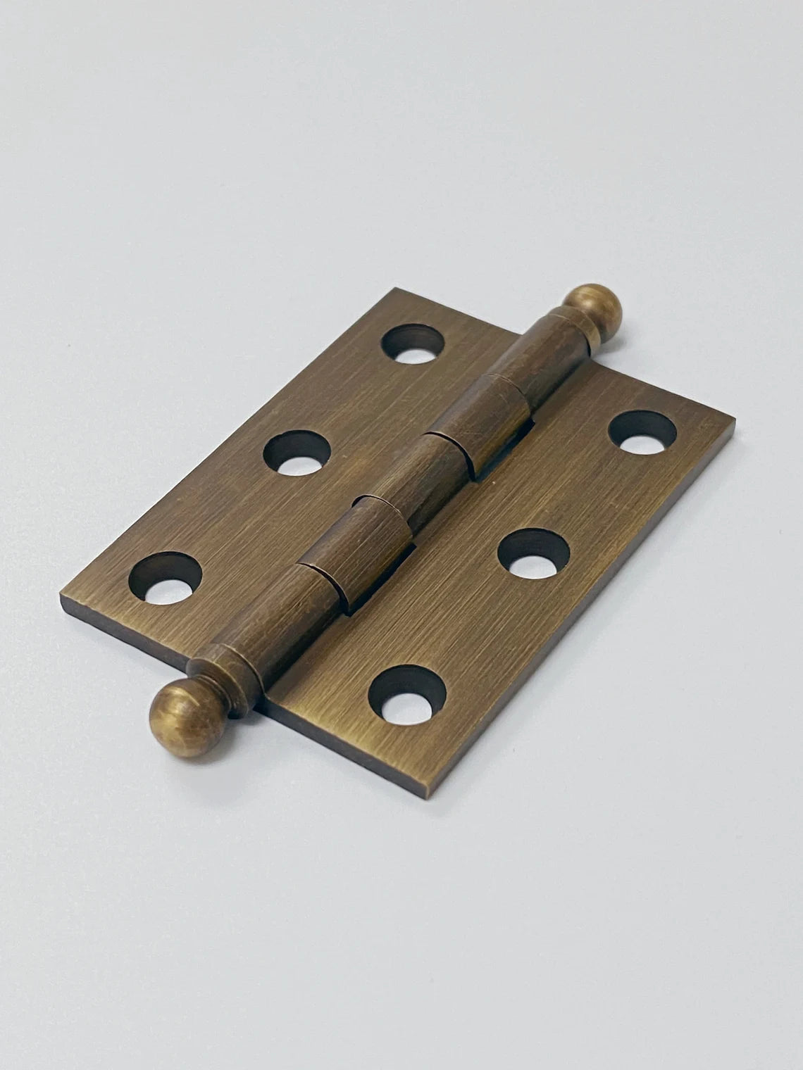 Antique Brass "Eloise" Kitchen Cabinet Hinge - Forge Hardware Studio