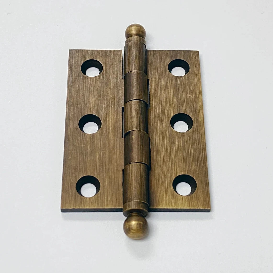Antique Brass "Eloise" Kitchen Cabinet Hinge - Forge Hardware Studio