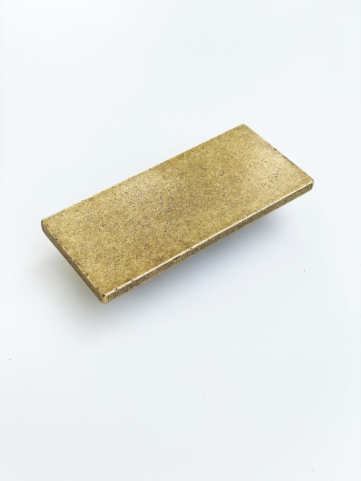 Rectangular Granada Aged Brass Drawer Handles - Forge Hardware Studio