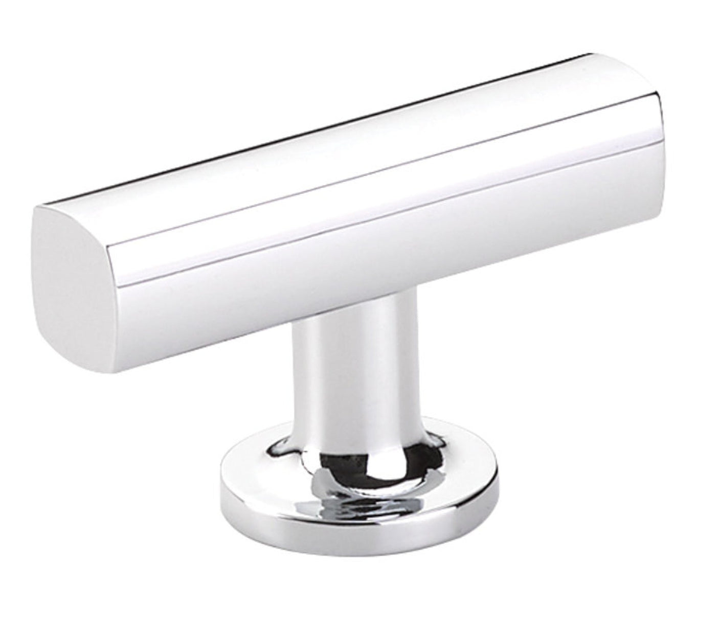 T-Bar "Geo" Cabinet Knobs and Drawer Pulls in Polished Chrome - Forge Hardware Studio