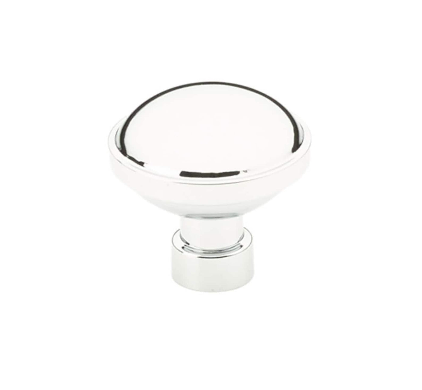 Polished Chrome "Industry" Cabinet Knobs and Drawer Pulls - Forge Hardware Studio