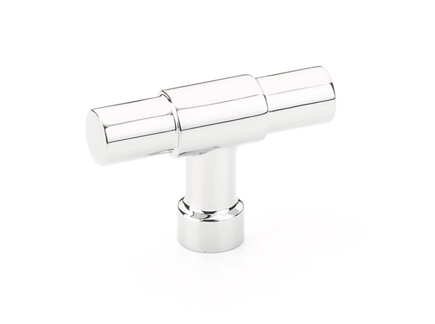 Polished Chrome "Industry" Cabinet Knobs and Drawer Pulls - Forge Hardware Studio