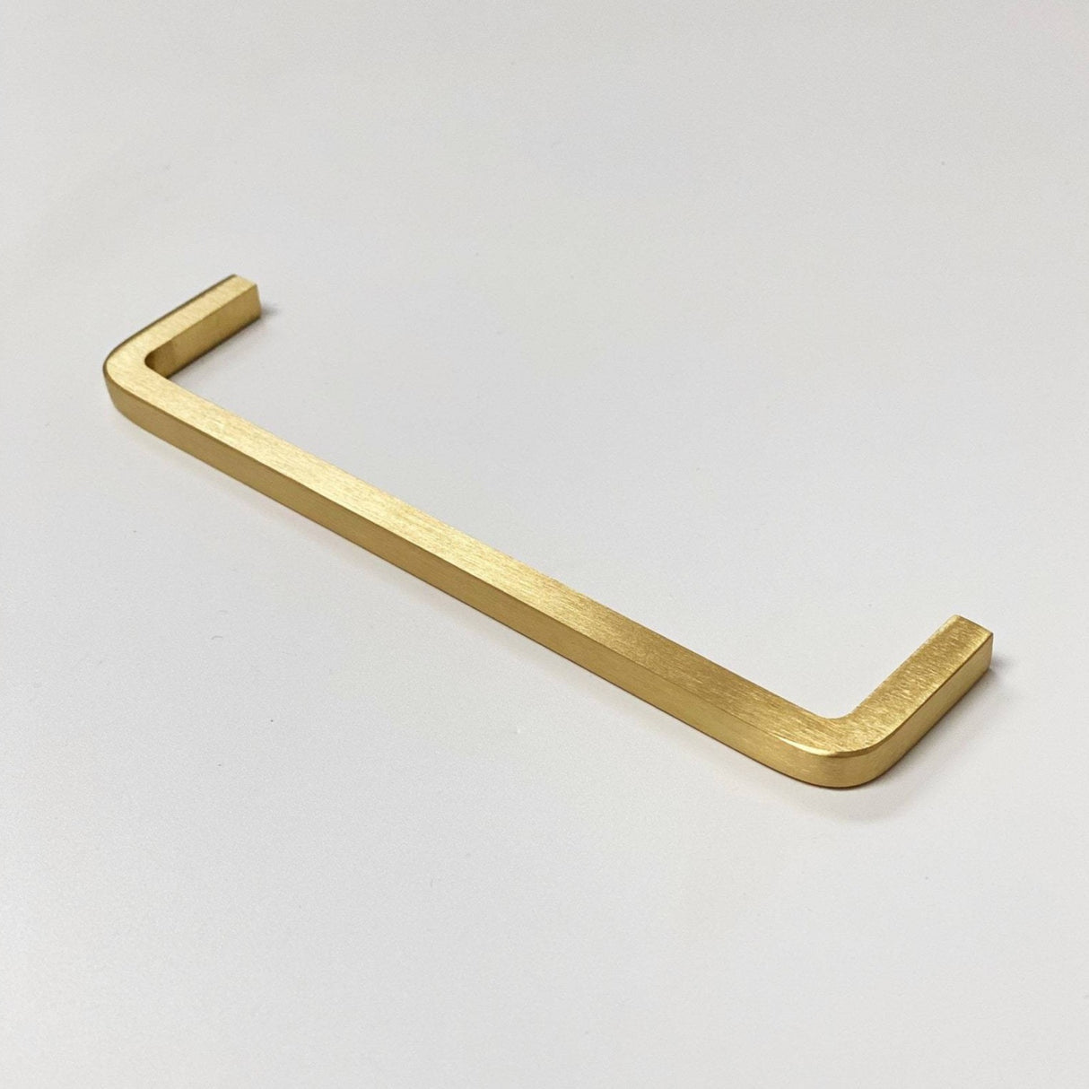 Unlacquered Brushed Brass "Lumia" Cabinet Knobs and Drawer Pulls - Forge Hardware Studio