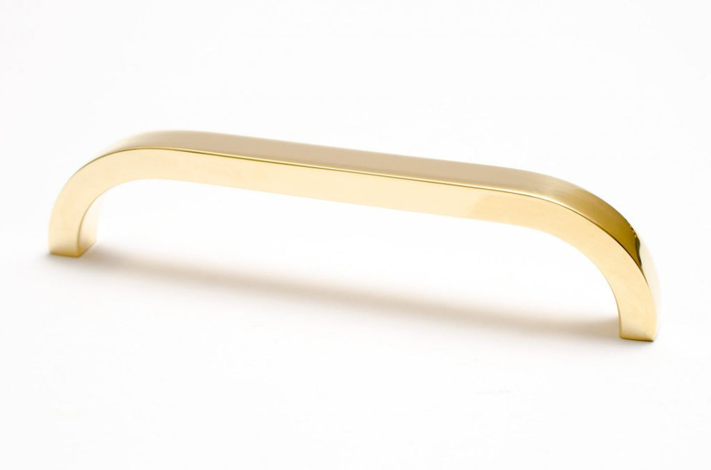 Polished Unlacquered Brass Cabinet Drawer Pulls and Closet Handles - Forge Hardware Studio