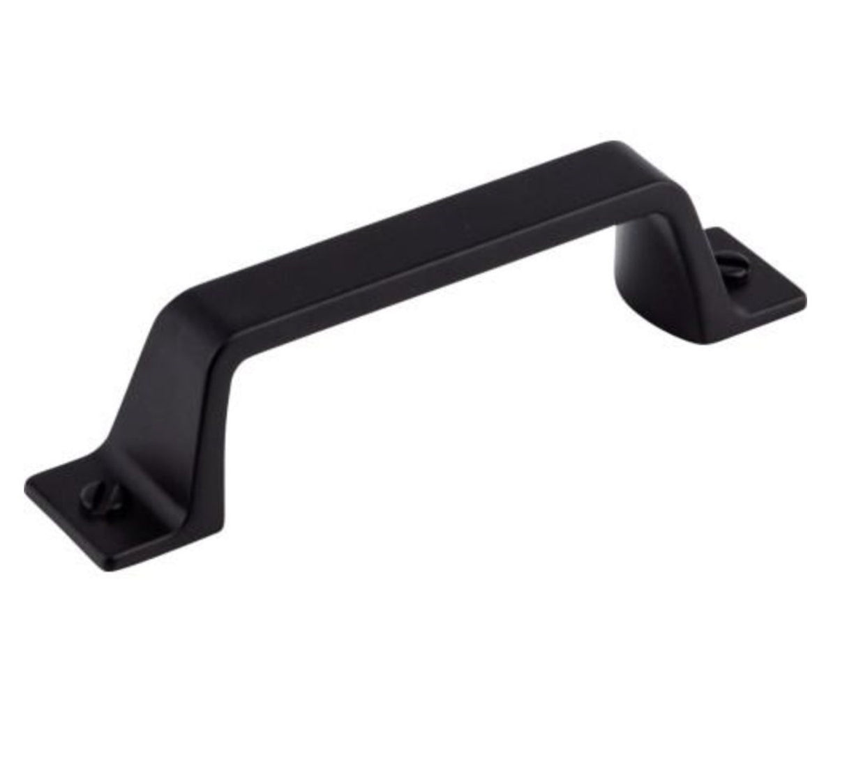 Matte Black "Montclair" Cabinet Knobs and Cup Pulls - Forge Hardware Studio