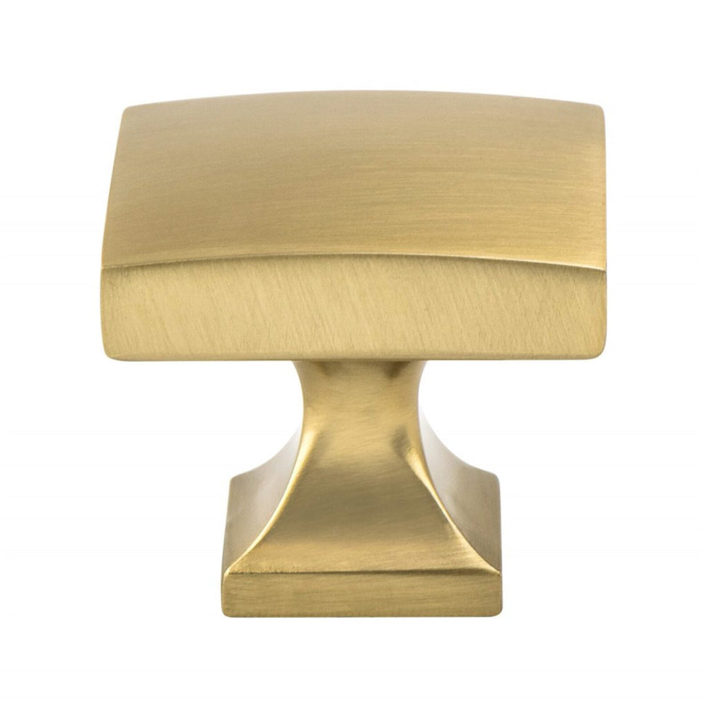 Kelly No.3 Cabinet Knobs and Drawer Pulls in Satin Brass - Forge Hardware Studio